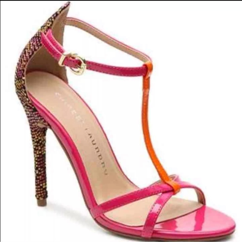 NWT Chinese Laundry Hot Pink Heels - 6M